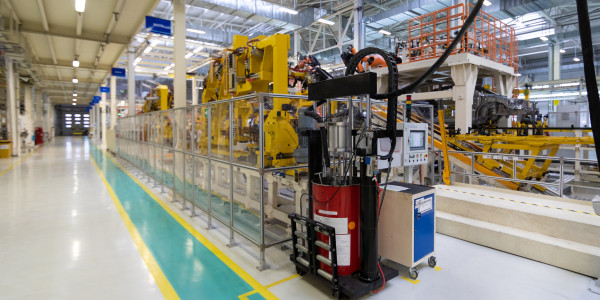 Células Robotizadas la Pobla de Segur · Célula Robotizada para Industria del Automóvil / Aeronáutica